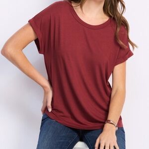 Staccato Red Women's Top